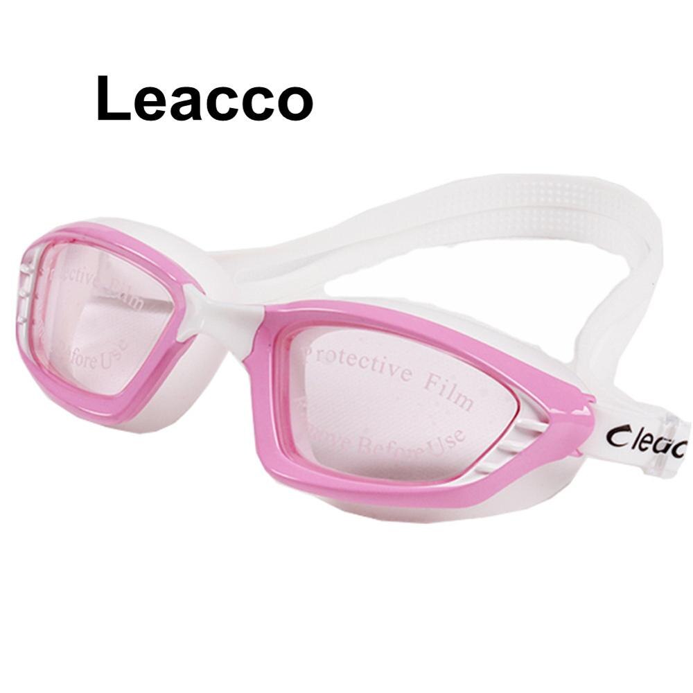 Lunettes de natation étanches électrolytiques professionnelles, 5 couleurs, Anti-buée, Protection UV, accessoire de natation, ,: pink