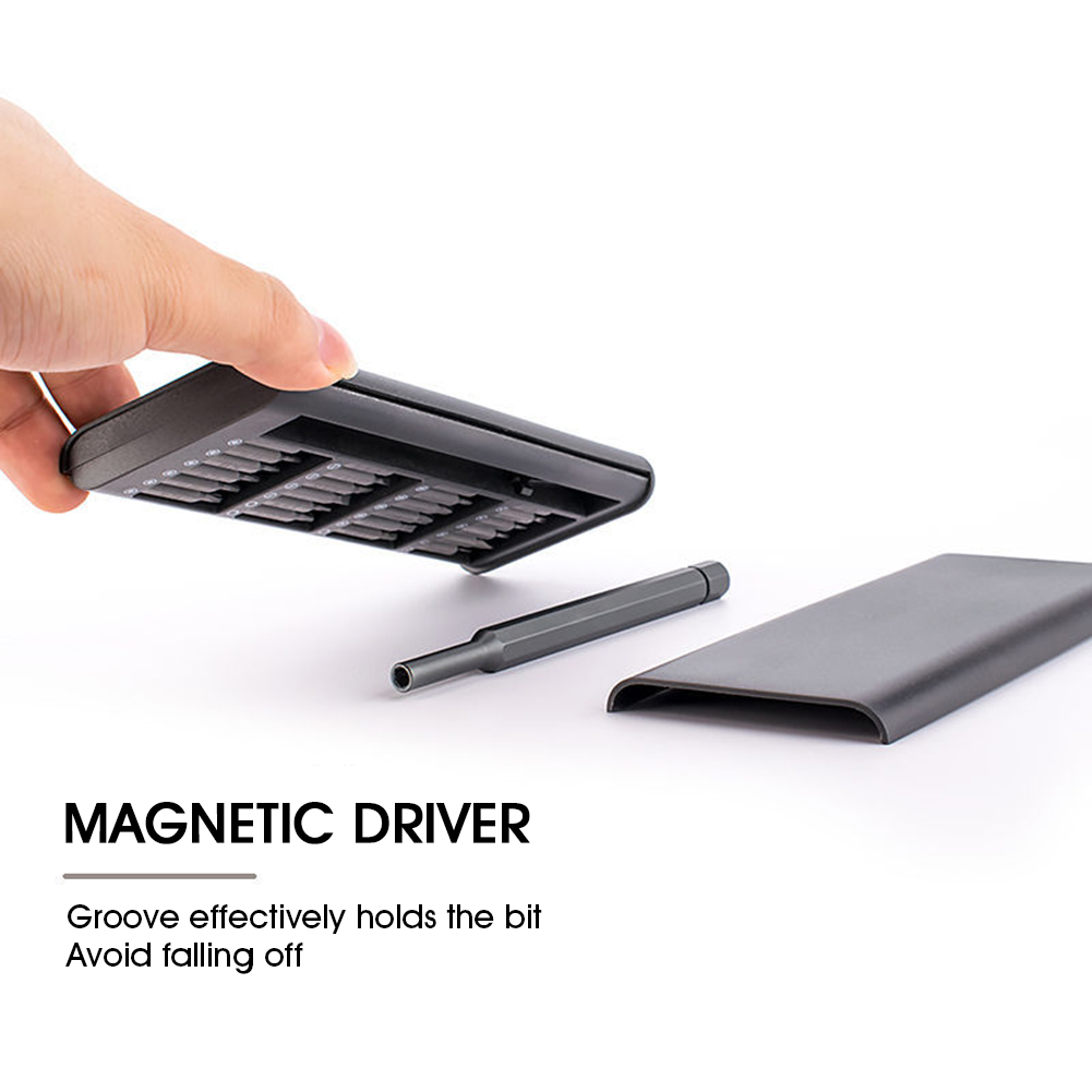Precision Screwdriver Set Magnetic Screw Driver Kit Bits Cr-V Steel Magnetic Driver Electric Repair Tool Kit for Phones Computer