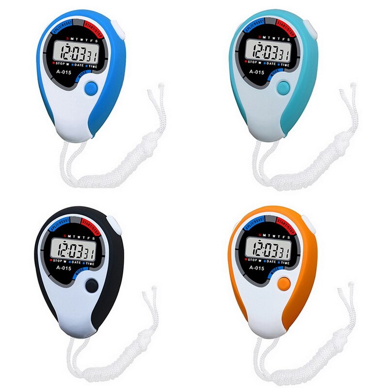 Multifunctionele Atletiek Concurrentie Stopwatch Scheidsrechter Training Running Fitness Student Timer Elektronische Stop Horloge