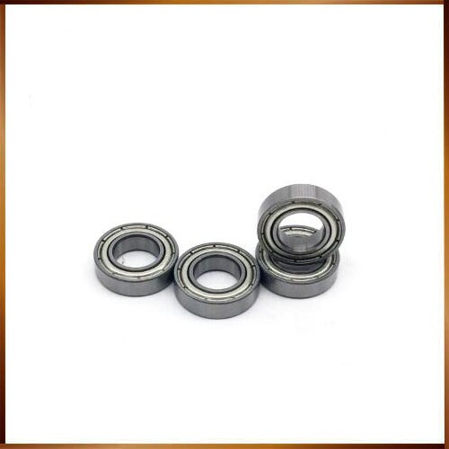 4 stk radial aksel 6800zz kuglelejer 10*19*5 10 x 19 x 5mm metalskærm 6800z dybe rille kuglelejer