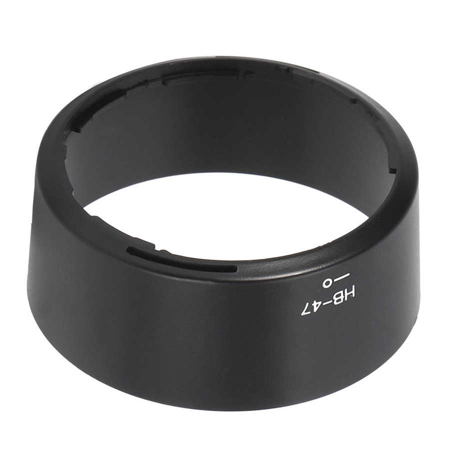 HB 47 capucha de lente de plástico montaje de cámara negra evitar daños ajuste para AF S 50mm f/1,4G lente de la Cámara parte de lente de plástico capucha de lente