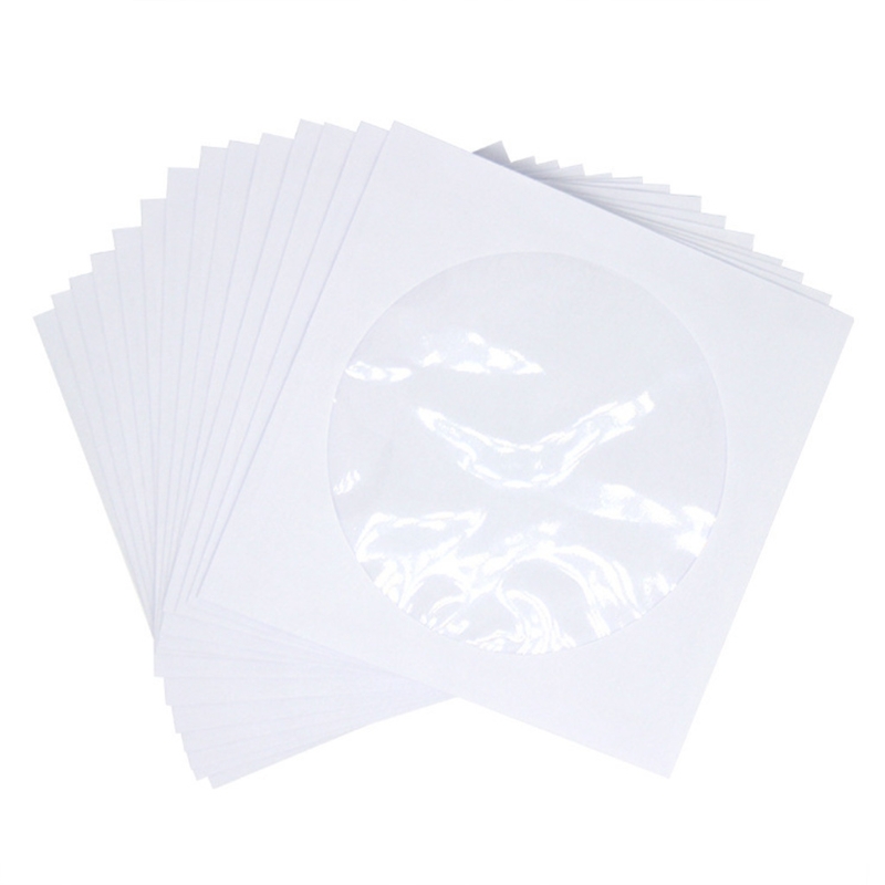 SZSU 100PCS Antistatic Container DVD Disc Schutzbeutel Blu-ray