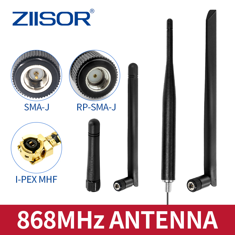 Antena LoRa de 868 MHz, antenas masculinas omnidireccionales meshtásticas RP SMA, Mini antena de 868MHz para módulo inalámbrico, antena plegable