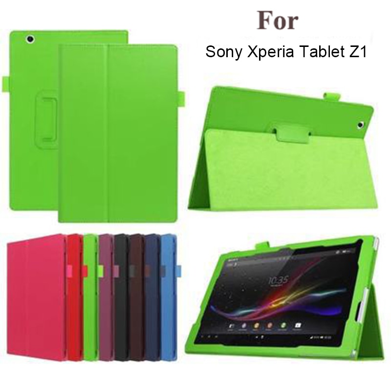 Flip Flio Case voor Sony Xperia Z Z1 10.1 Beschermende Shell Funda Cases Cover Voor Sony Xperia Z Z1 10 tablet Case PU Leather Cover