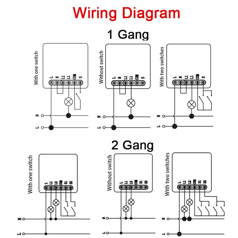 Tuya Zigbee 3.0 Dimmer Module Geen Neutrale 2 Weg Afstandsbediening Smart Lichtschakelaar Relais Werkt Met Alexa Google thuis