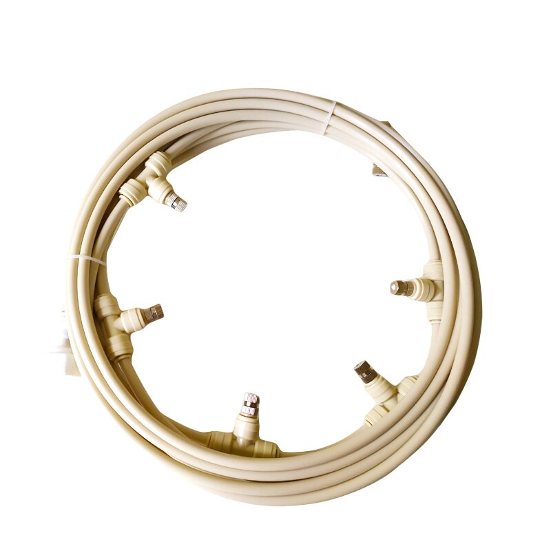 Tunnel sanatization spraying machines Sprayer Cooling System Nebulizer For Flowers Plant Greenhouse Irrigation 6-18 Meters