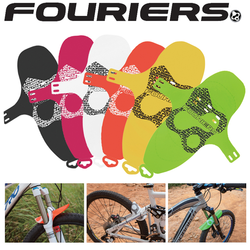 FOURIERS AC-MG001 guardabarros de liberación rápida para bicicleta de montaña, guardabarros delantero portátil de liberación rápida, 6 colores