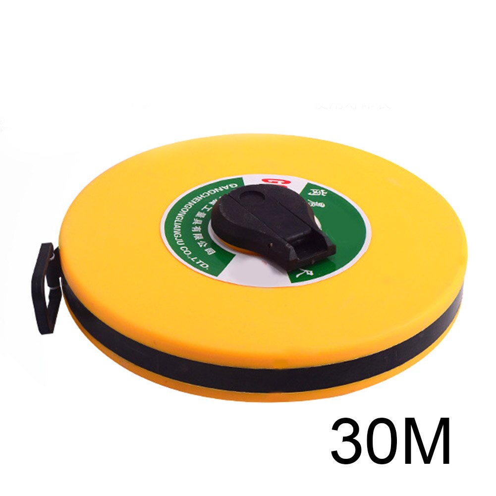 10/20/30/50/100M Hand Disc Ruler Carpenter Metric Measuring Meter Tape Measure Tool JDH99: 30m
