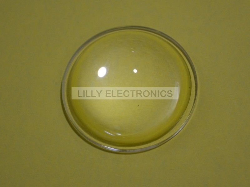 LED Single-convex Lens, 44mm, Optical Lens Glass