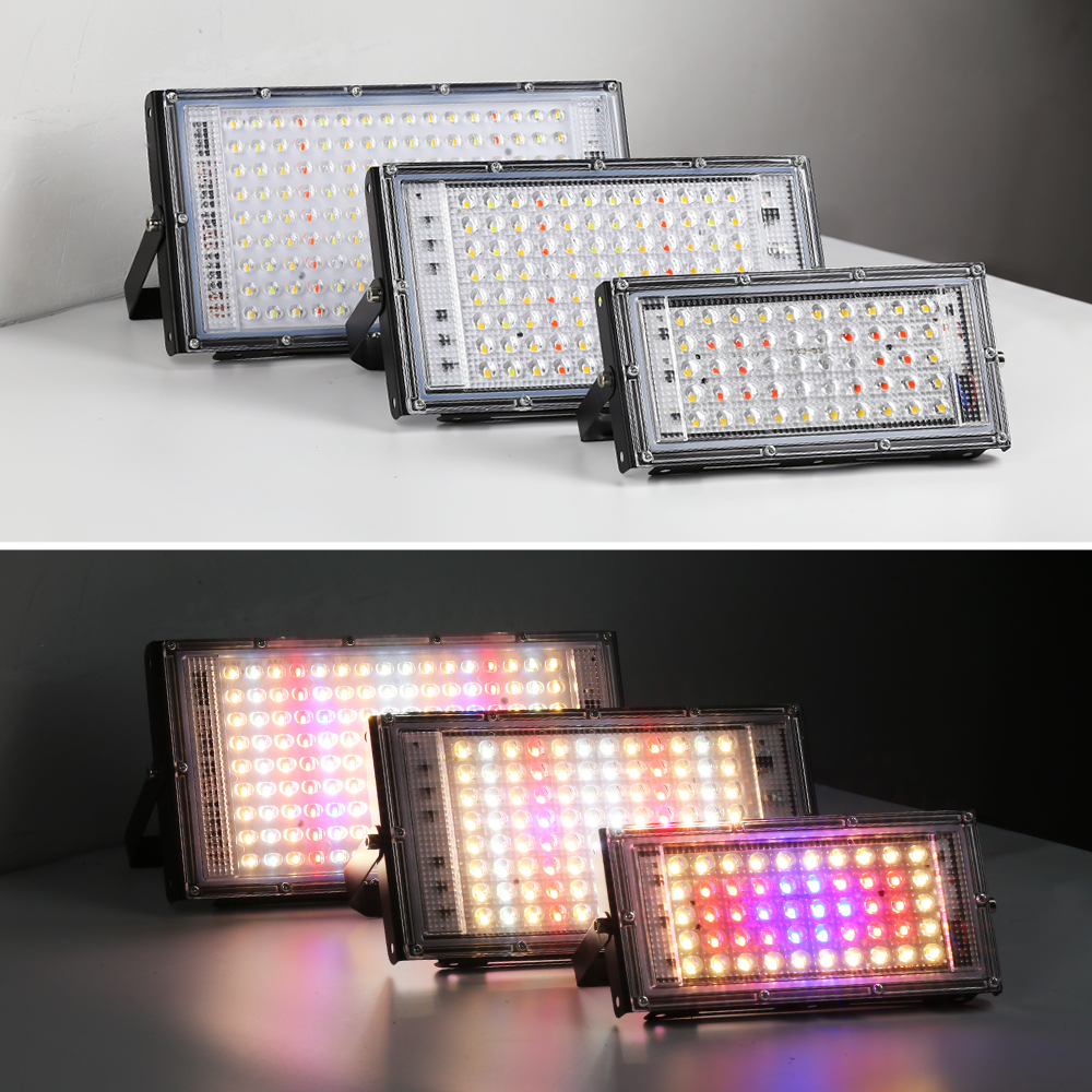 Phytolamp Für Pflanzen LED 220V Flutlichter Vollspektrum Hydrokultur-Anbausystem LED-Wachstumslampen 50/96/144 LEDS Pflanzenbeleuchtung