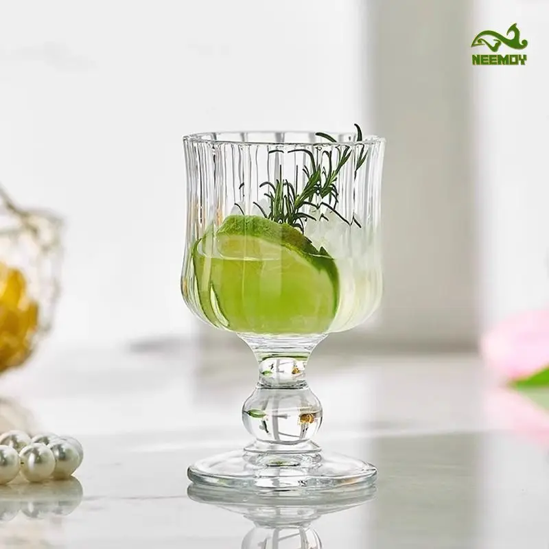 Copa de vino de cristal Medieval, copa de champán, copa de cóctel, Bar, suministros para fiestas, vasos de espíritus, vaso para beber escocesa, tazas de jugo y bebidas