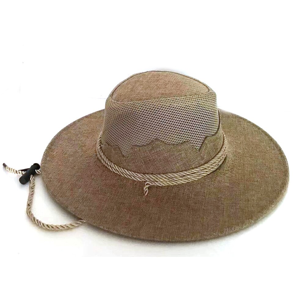 Skyggelegging sol ridning rytter tur hatt dame Strand hatt menn jazz hatt oss vest cowboy eksport til Nord Amerika lokk: B0071- champagne