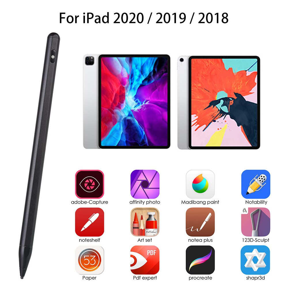 Voor Apple Potlood Voor Ipad Air 4 Ipad Pro 11 12.9 Voor Ipad 10.2 9th 8th 7th Generatie Air 3 Mini 6 5 Touch Stylus