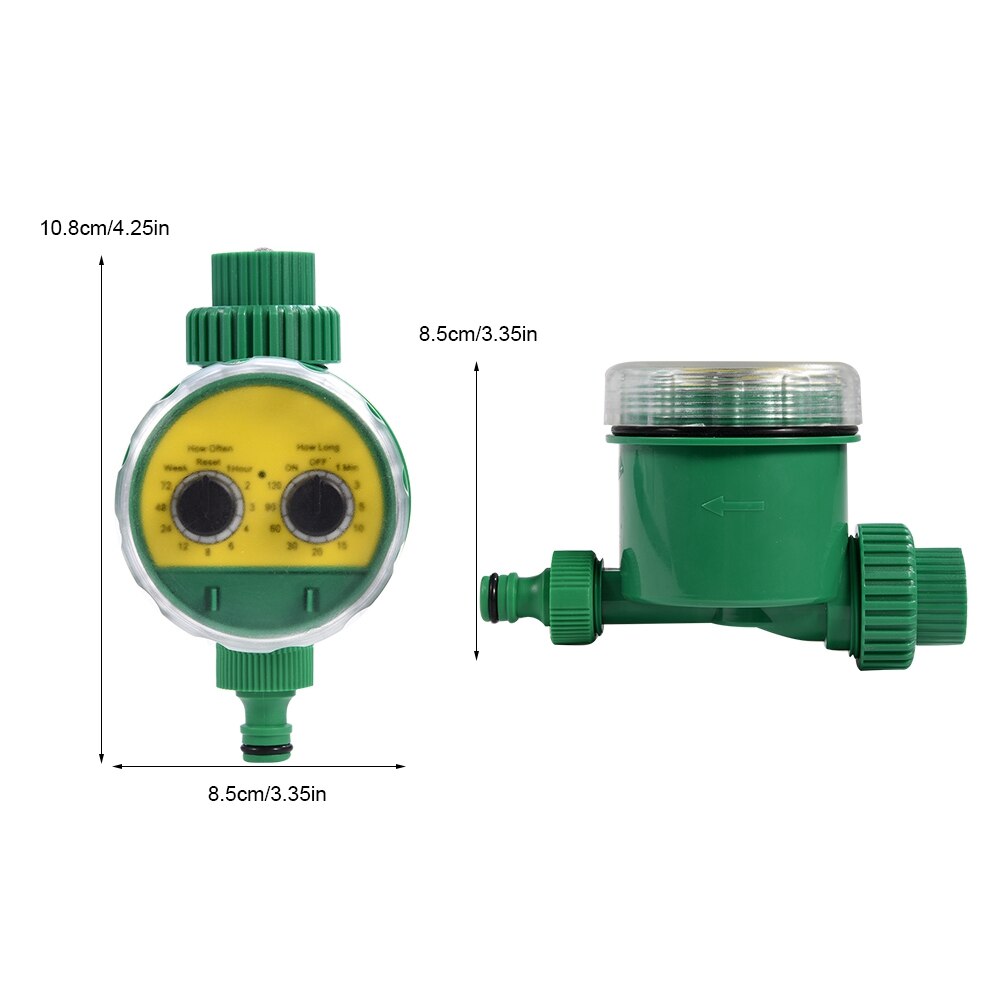 Multi-function Two Dial Automatic Electronic Watering Timer Garden Irrigation Controller Water Timer Valve Faucet