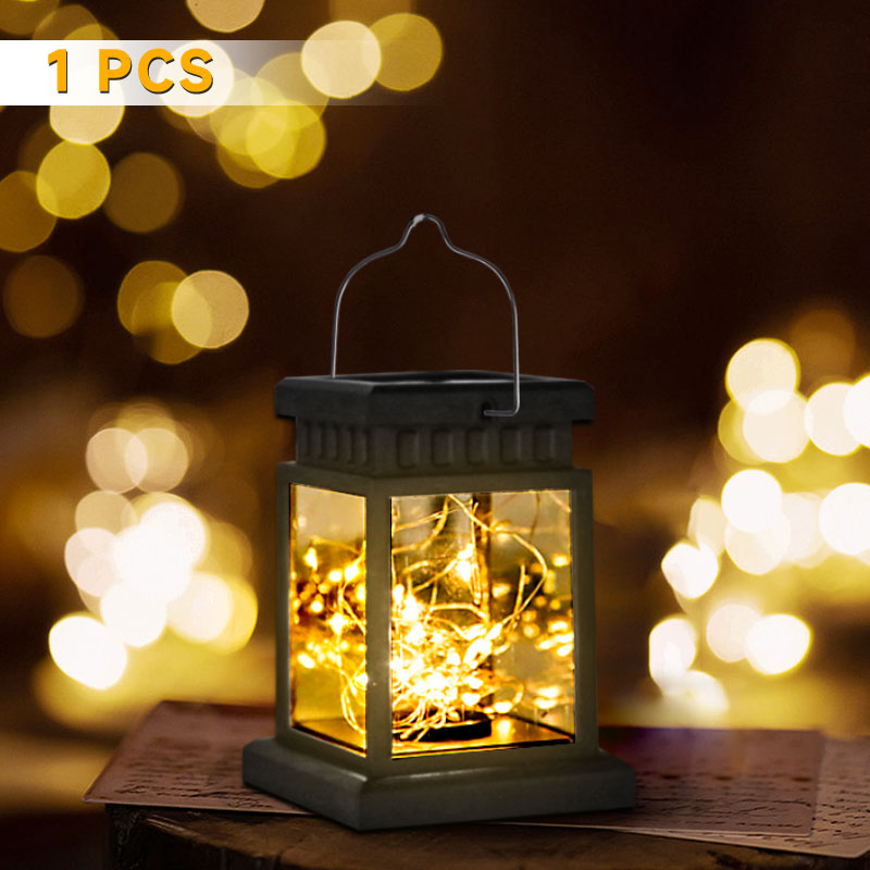 Luces solares LED para exteriores, farolillos de suelo de enfoque, Panel de vela, lámparas de luz Solar colgantes para exteriores, accesorio de decoración para balcón y jardín: 6-10 W