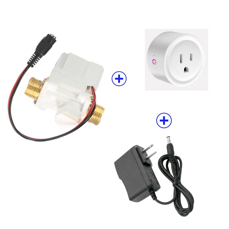 Sistema di Irrigazione a Goccia Intelligente - Controllo Mobile WiFi - Irrigazione Automatica Piante - Kit Giardino: Kit USirr