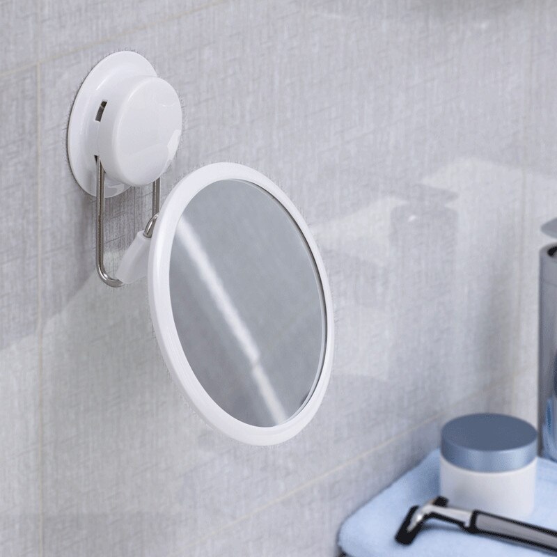 Mrosaa 360 Rotatie Zuignap Cosmetische Spiegel ABS Make Up Spiegels Afneembare Bad Spiegels voor Badkamer Wc Punch Gratis