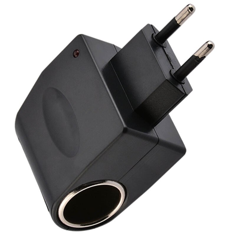 AC 220V to DC 12V Power Plug CigaretteLighter Converter Socket for Car Fragrance Plug Play Power Socket