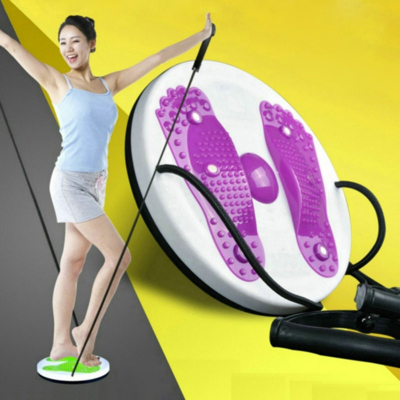 Kunststoff Taille Verdrehen Scheibe Bord Körper Gebäude Fitness Ausrügestochen Twist Bretter Fuß Massage Platte Twister ÜSpund Getriebe