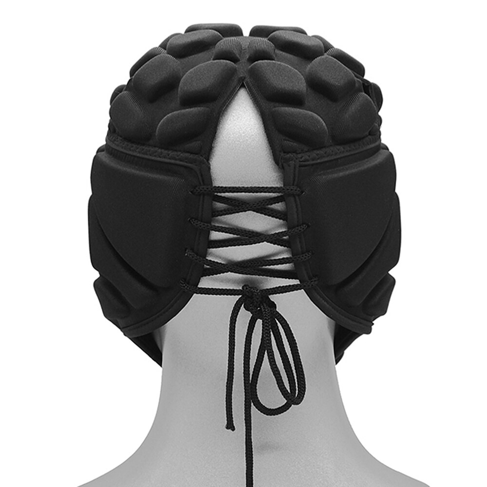 Verstelbare keepershelm sportberoep voetbal honkbal voetbal rugby keeper hoofdbeschermer hoed hoofdbeschermer outdoor