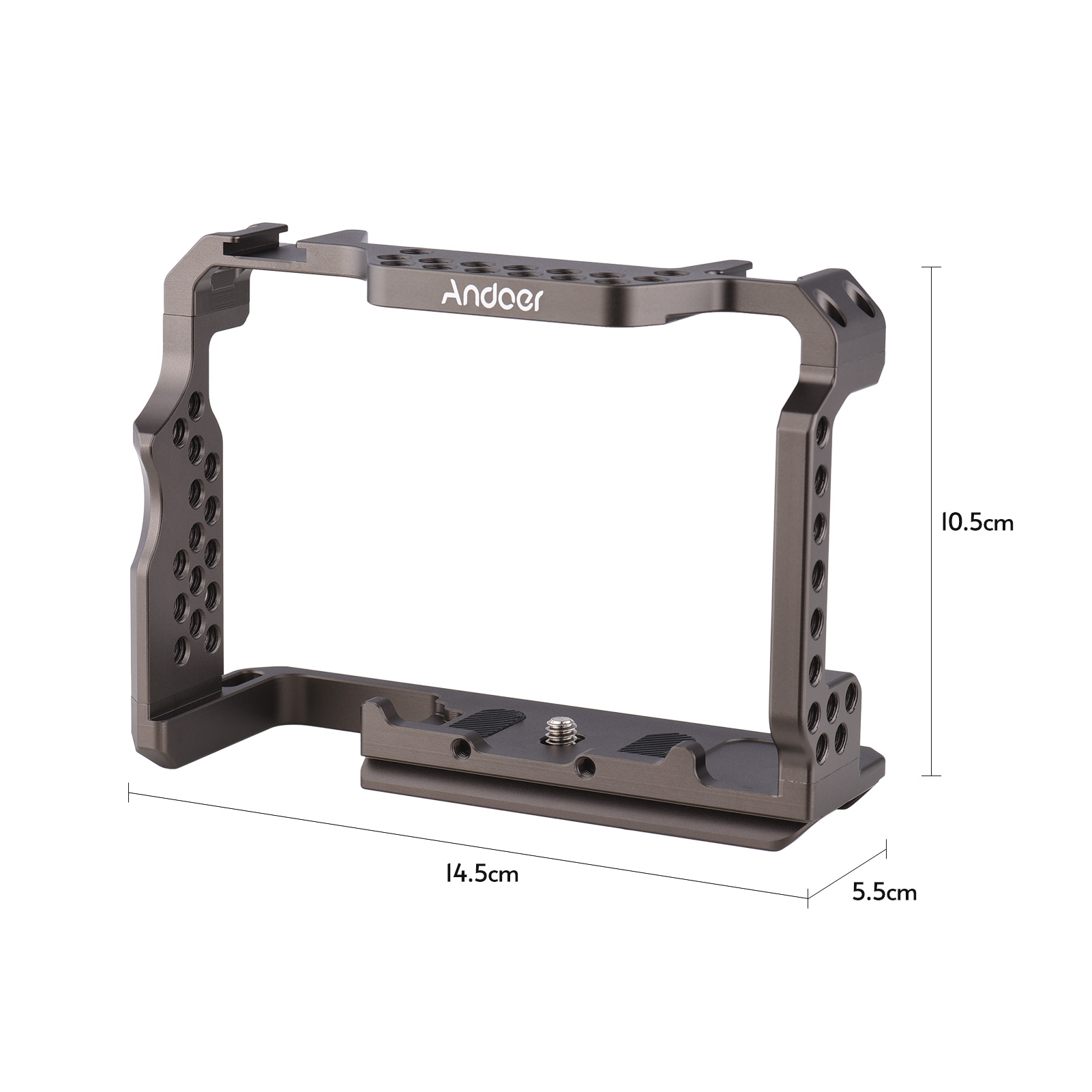 Andoer Aluminium Legierung Kamera KäFeige Video Anlage Ersatz für Sony A7R III/ A7 II/ A7III