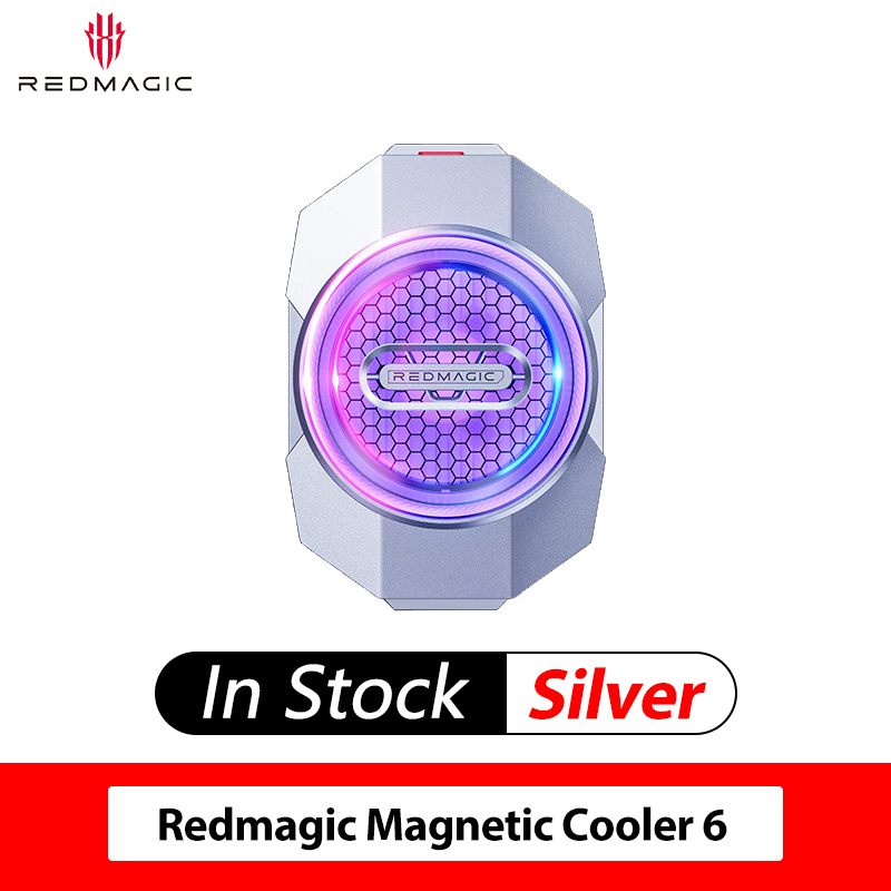 RedMagic Cooler 6 Pro radiador magnético Ice FunCooler LED 30W Semiconductor disipación de calor refrigeración para juegos teléfono IPhone: Colorful
