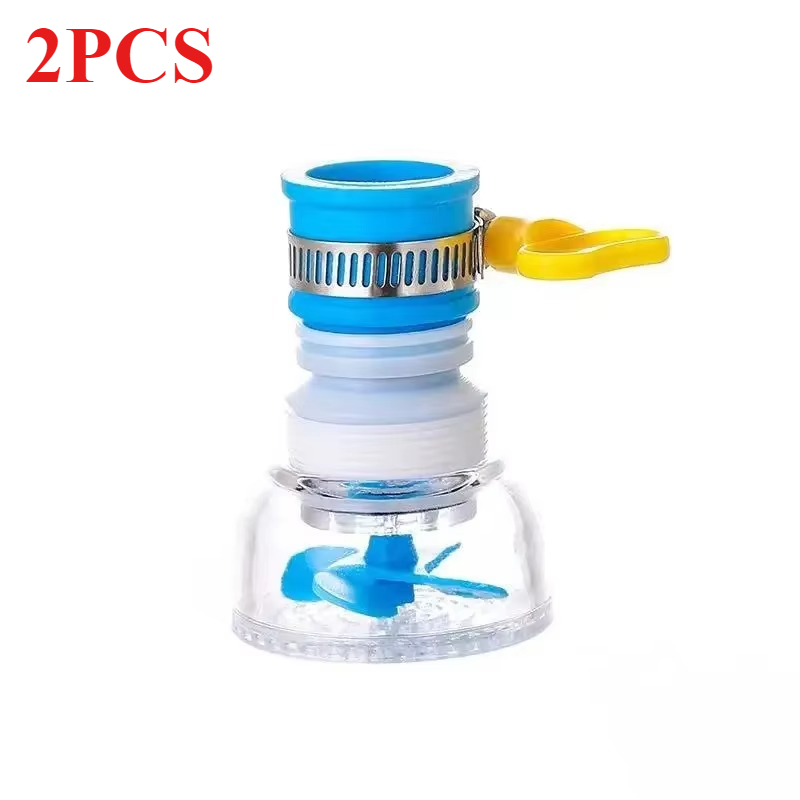 Universele 360-rotatie Kraan Waskolf Swivel Waterbesparende Economizer Hoofddouche Keukenkraan Nozzle Adapter Gootsteen Accessoires: Oranje