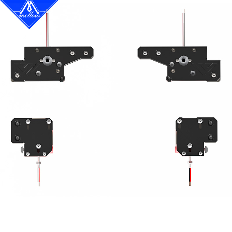 Mellow højpræcisions cnc  vz235 vzbot langakselmotorbeslag til diy 3d printer ldo -42 sth 48-2804ah(s40r)  motor / kraken motor