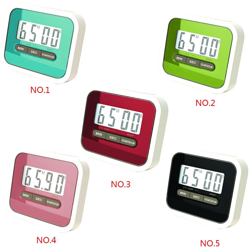 Home Kitchen Cooking Digital Countdown Timer Sports Study Game Loud Alarm Timmer