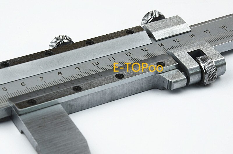 0-500mm Heavy Duty Vernier Caliper 500mm 20inch Slider Vernier Caliper Measuring Tools Gauge With Nib Jaws