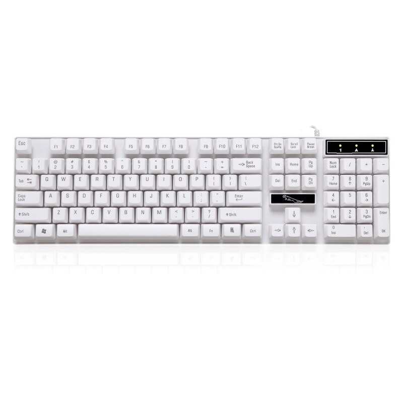 Mechanical Touch Gaming Keyboard High Keycaps Ergonomic for PC Computer Laptop Desktop