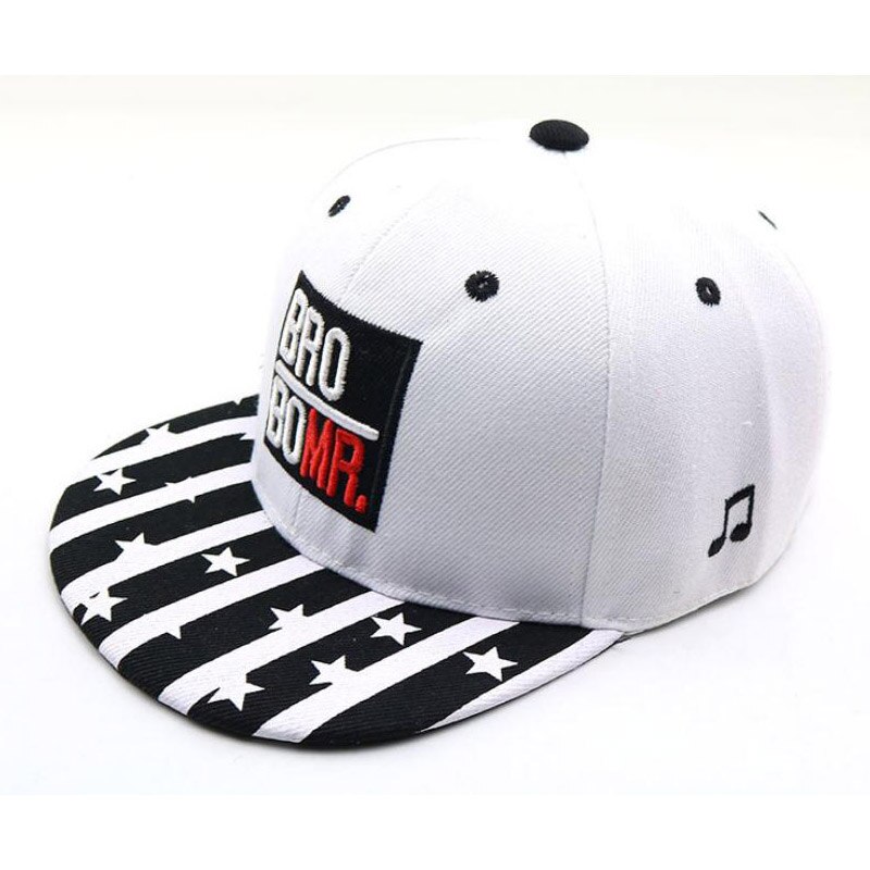 Doitbest 2 to 8 Years old Children Baseball Cap summer Spring Hip Hop kids Sun Hat striped letters Boys Girls snapback Caps