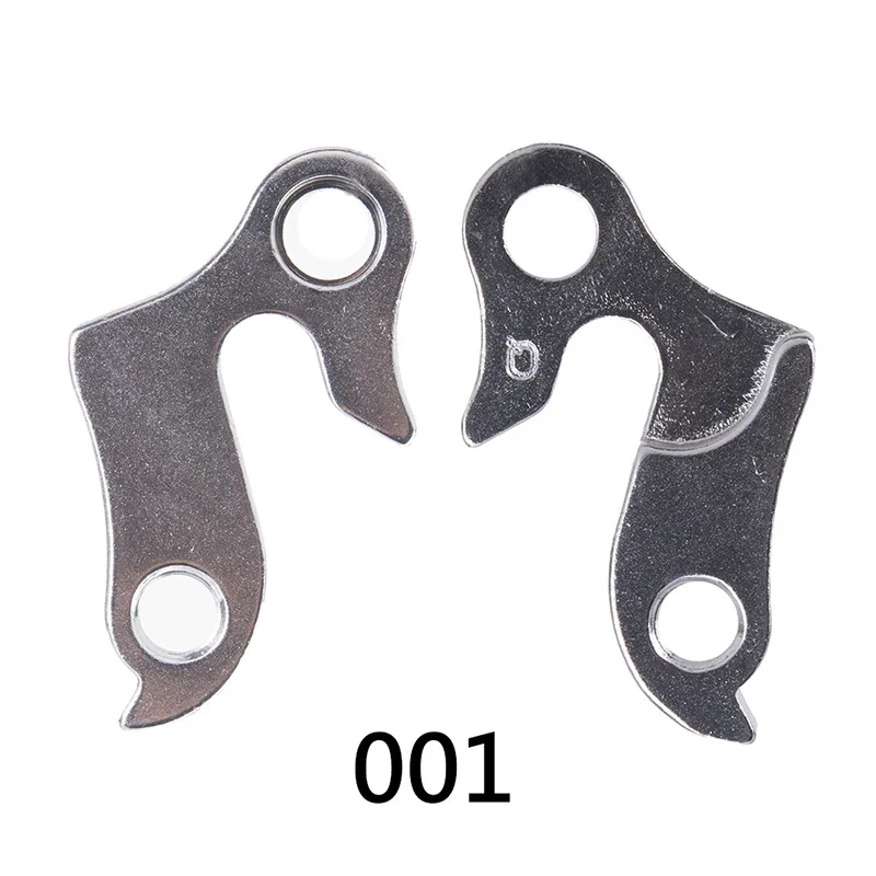 Fahrrad Schaltauge Schaltwerk Heckhaken Befestigung Hinten Getriebe Zubehör Aufhänger Adapter Fahrrad Fahrrad Schwanz Aluminium Legierung: WHITE