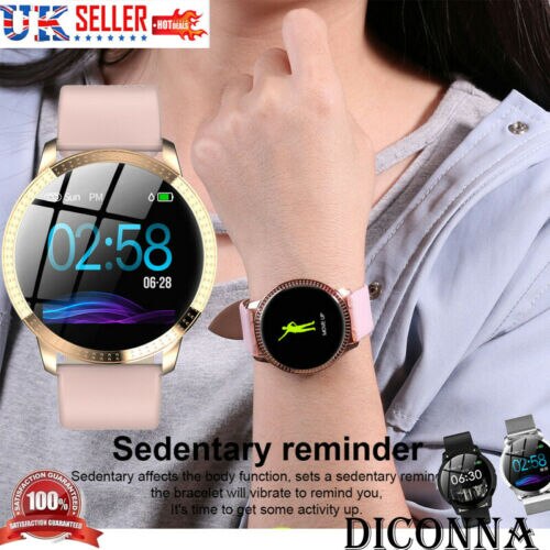 Waterproof Smart Watch Fitness Tracker Heart Rate Blood Pressure Mirror Wrist Smart Watch Unisex