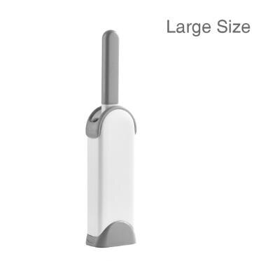 Clothes sofa Hair Double sided Reusable Cleaning lint removal Static brush home coat Suit Brush Pet hair remover: Gray Large