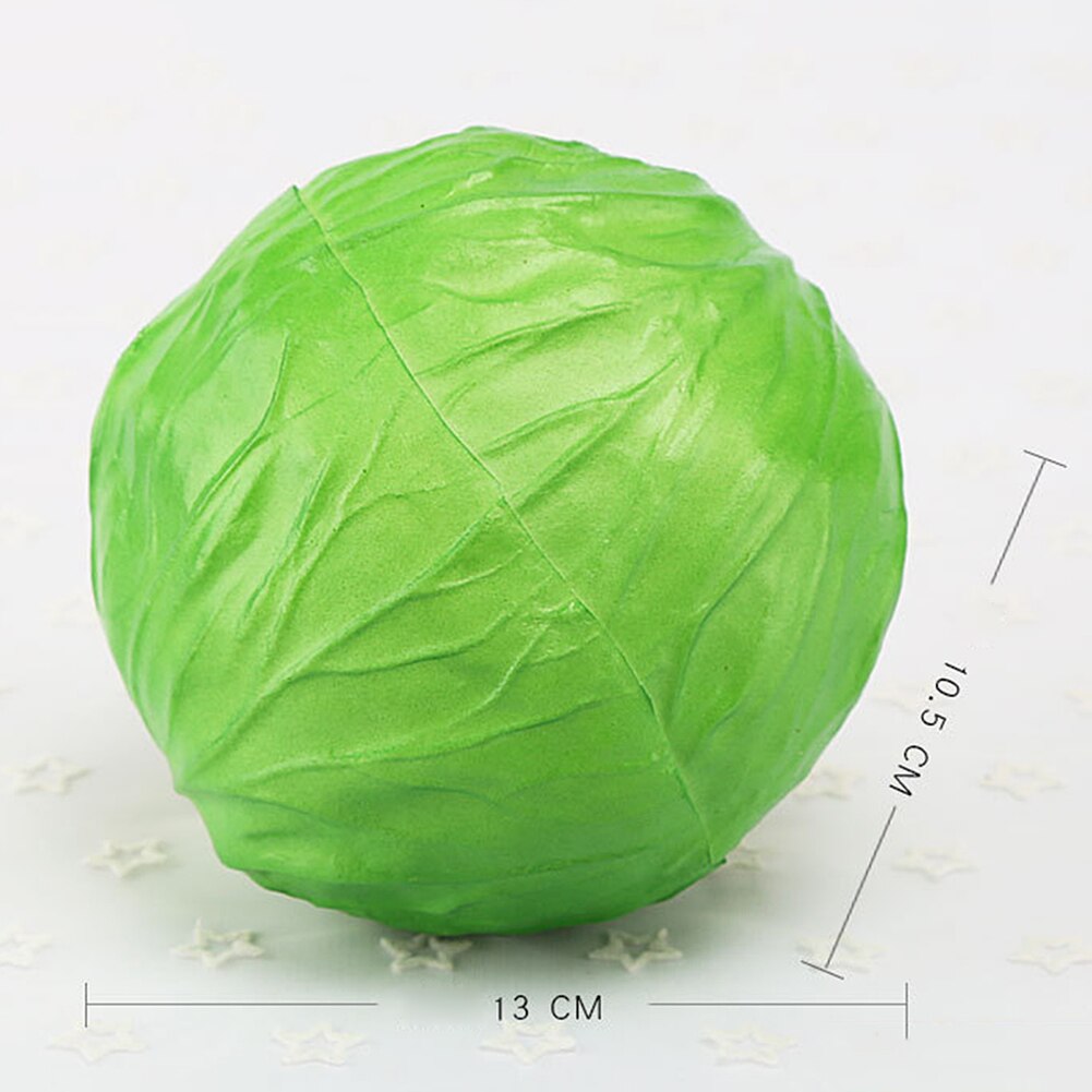 Artificial Cabbage for Home Simulation Vegetable Long Eggplant Pepper Chili Model Restaurant Window Display Photography Props