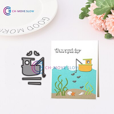 CH Kleine Tiere und landschaft Metall schneiden stirbt schablonen Gruß Karte Dekoration DIY Scrapbooking Sammelalbum Papier Fotoalbum: 2553