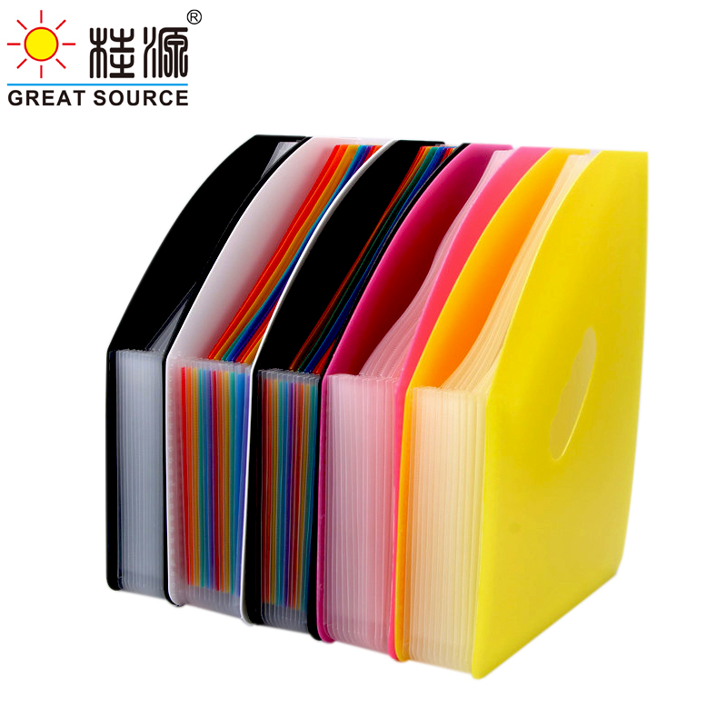 Expanding File Folder/Accordian File Organiser,12-Pocket Portable/Desk Filing Box Storage