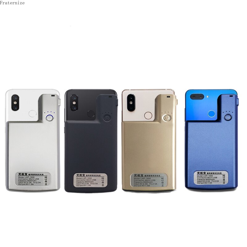 Funda de cargador de batería externa para Xiaomi Mi 8 8 SE, carcasa portátil, powerbank Capa