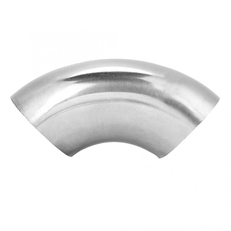 Rustfrit stål udstødnings albue 90 grader 44mm 1.75in od bøje rør fitting udstødning albue udskiftning ankomster