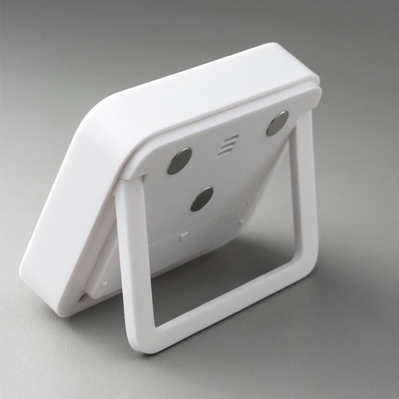 Mini Clock Battery Operate Simple Basic Operation Desktop Digital Electronic Mute Compact Portable for Travel Desk Shelf Bedside