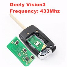 For Geely Vision3 frequency 433Mhz car key remote control