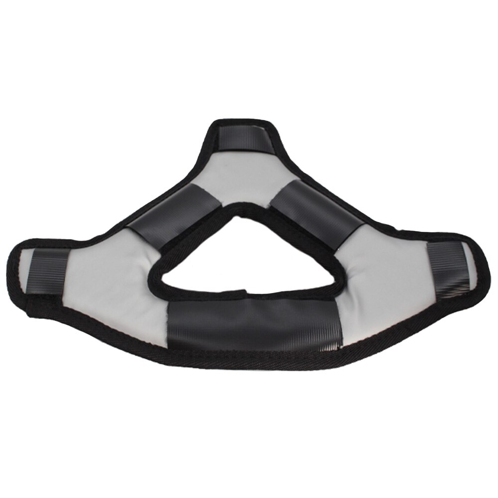 Fácil instalar couro do plutônio durável realidade virtual macio gravidade pressão equilíbrio cabeça cinta almofada para oculus quest vr fone de ouvido: Grey