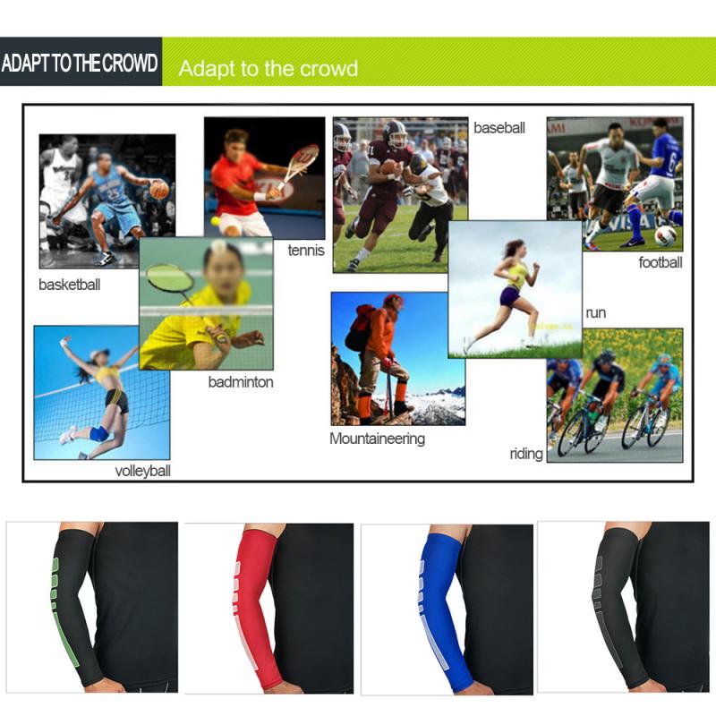 Basketball Armschutz Sport Getriebe Tennis Reiten Taekwondo Atmungsaktiv Warme Lange Armschienen Hülse Sonnencreme Arm einstellen