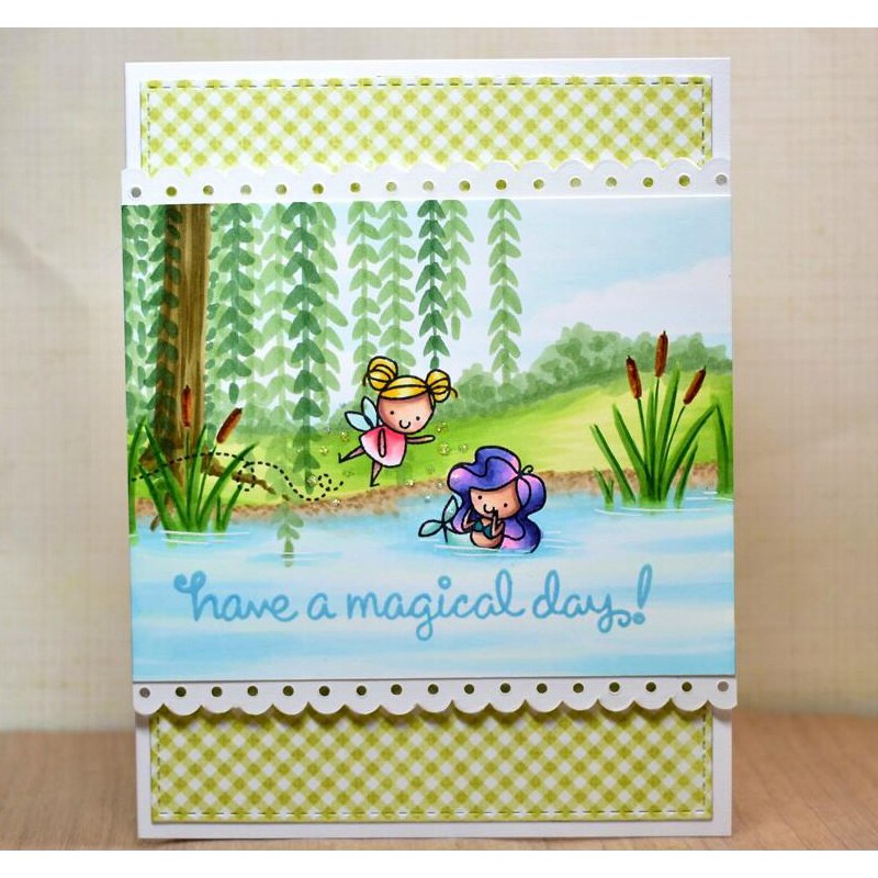 Flower fairy gennemsigtigt klart silikonestempel/segl til gør-det-selv scrapbog/fotoalbum håndværk valentin dekorativt klart stempel
