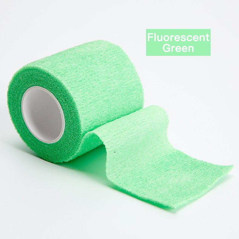 6 Rolls 5Cm Zelfklevende Bandage Wrap,6 Pcs Dierenarts Wrap Samenhangend Bandages Voor Honden Hoeses Huisdier Dieren Voor Wrist Healing Enkel: Fluorescence Green