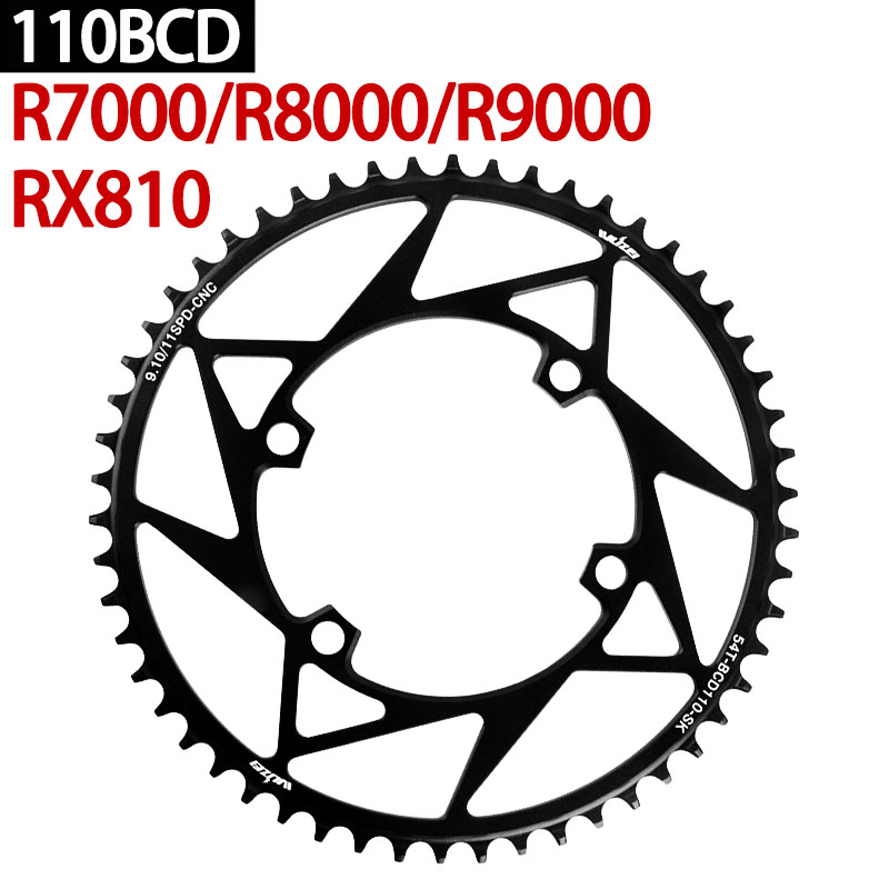 110 plato de bicicleta de carretera bcd para Shimano 105 platos r7000 r8000 r7100 r8100 r9200 4700 5800 6800 dura ace 110bcd rueda de cadena