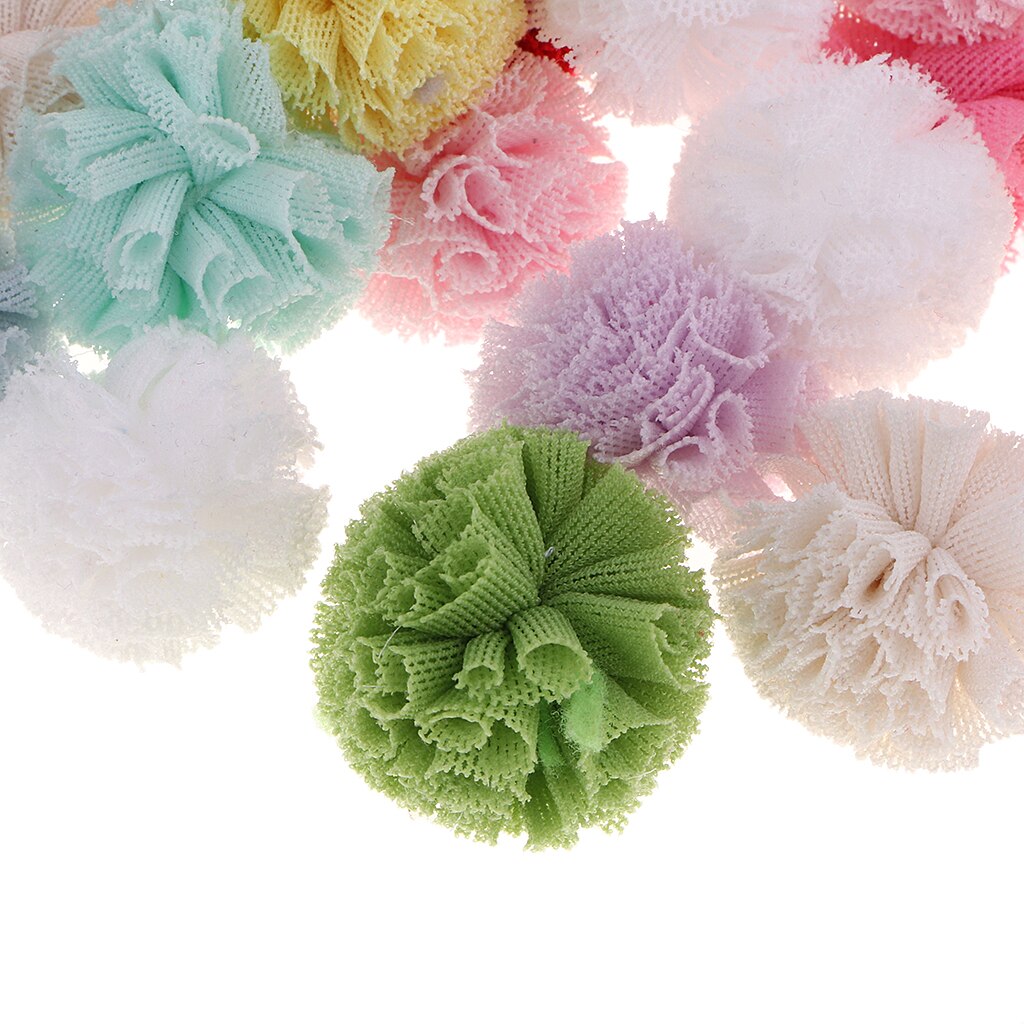 Packs of 50 Craft Pom Poms for , Sleeve, Collars, Quilts, Trim Your