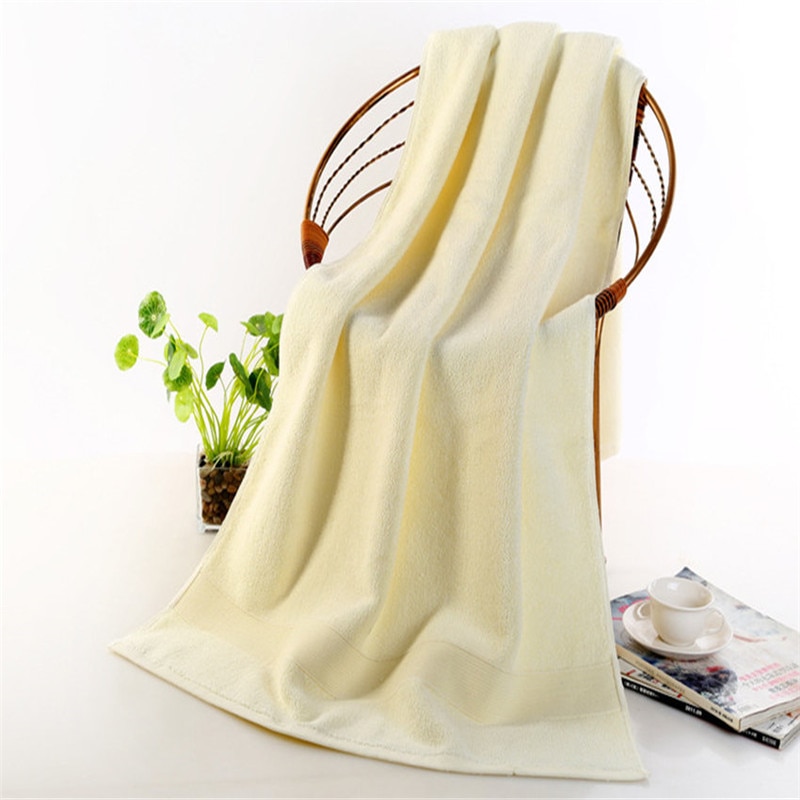 Toalla de playa de algodón egipcio para adultos, toallas de baño de felpa de 70x140cm, 650g de espesor, de lujo sólido para SPA