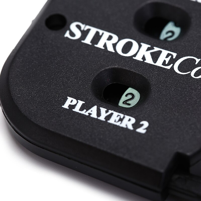 5.5 x 5cm putt tuloslaskuri kaksinumeroinen maalintekijä musta väri kätevä minigolf laskuri laukaus